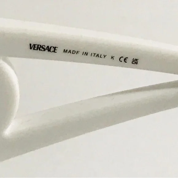 New Versace Clear Shield Ladies Sunglasses VE4393 401/1W 46 - Picture 12 of 16